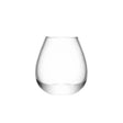 Clear LSA Flower Mini Table Vase, 9.5cm tall, with a sleek, minimalist design perfect for small floral arrangements.