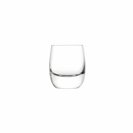 Set of two LSA clear whisky tumblers, 275ml each, designed for serving whisky in a stylish, minimalist glass.