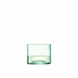 Set of four LSA CANOPY matte 270ml tumblers, stylish glass drinkware with a modern design.