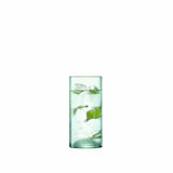 Set of four LSA Canopy matte longdrink glasses, 350ml capacity, elegant glassware for beverages.