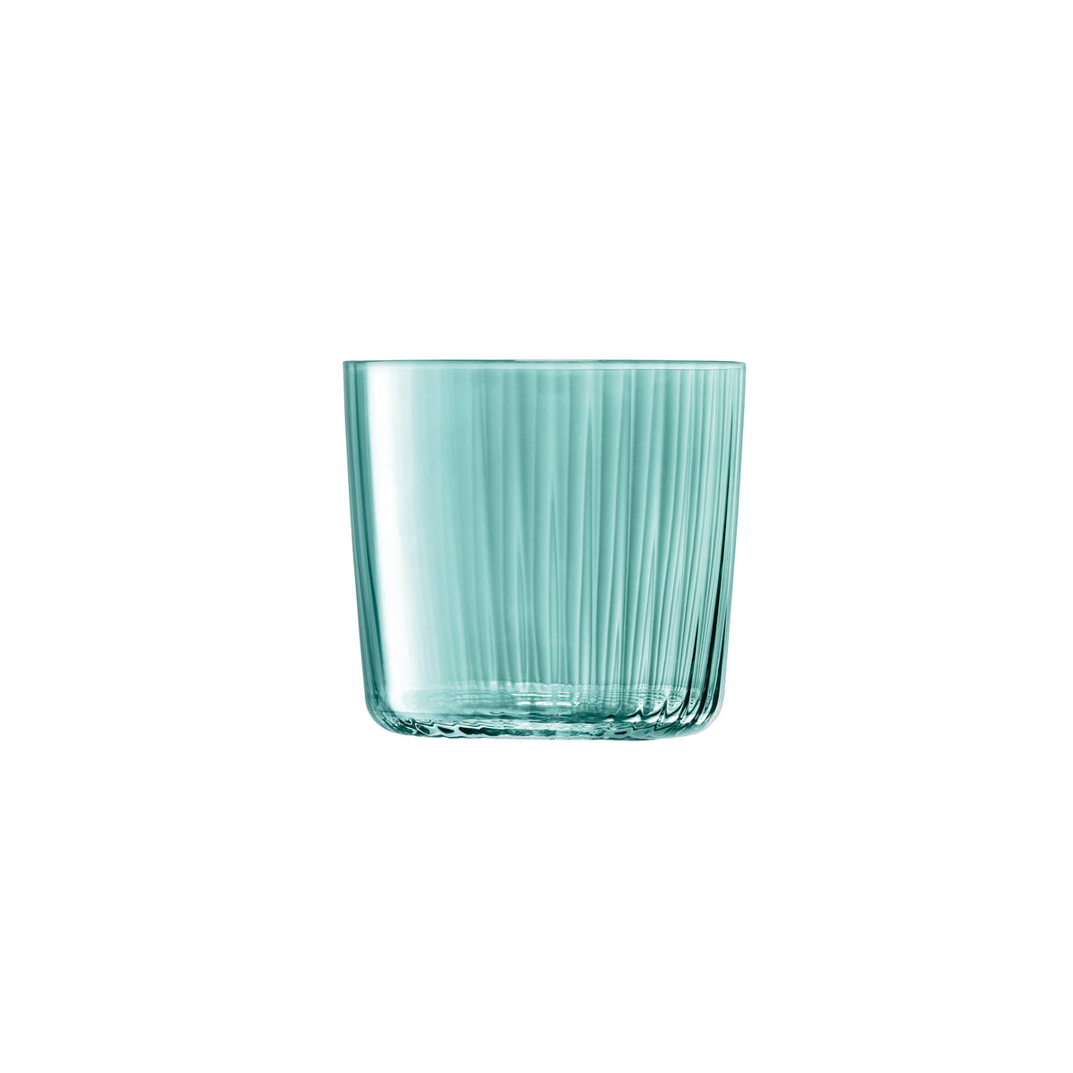 Set of four LSA Gems tumblers, 310ml each, with assorted jade colors, made of glass for stylish beverage presentation.