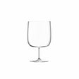 Set of four LSA Borough craft beer glasses, 625ml clear glass, designed for enjoying craft beers with elegant style.
