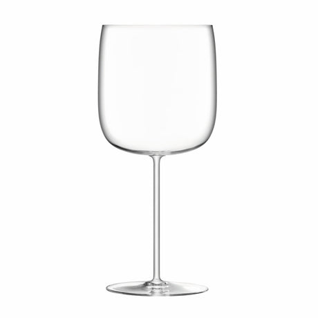 Set of four LSA Borough Grand Cru wine glasses, 660ml clear weinglas with elegant design and large capacity.