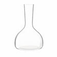 Clear LSA Borough wine carafe with a 1.75L capacity, elegant glass design for serving wine or beverages.
