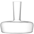 Clear LSA Metropolitan carafe with a sleek 2L design, perfect for serving water or beverages in an elegant glass vessel.