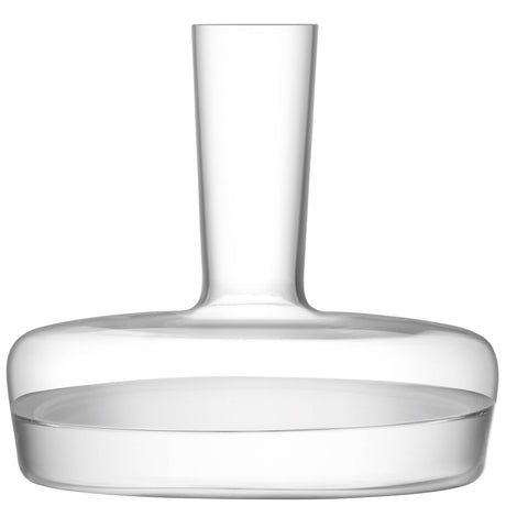 Clear LSA Metropolitan carafe with a sleek 2-liter design, perfect for serving water or beverages in style.