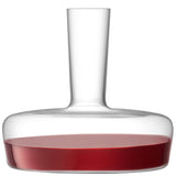 Clear LSA Metropolitan 2L glass carafe with a sleek, modern design, suitable for serving water or beverages.