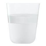 Pair of LSA Arc Contrast Tumblers in 380ml Mist color, showcasing modern glass design for beverages.