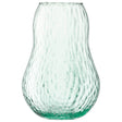 LSA Canopy Seed Vase, 23cm recycled glass vase with a modern design, showcasing its sleek, clear appearance and elegant shape.
