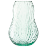 LSA Canopy Seed Vase, 23cm recycled glass vase with a modern design, showcasing its sleek, clear appearance and elegant shape.
