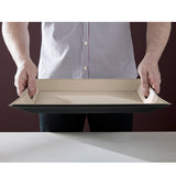 Freeform 2-in-1 Wendetablett and table setting, large reversible tray with stylish design and practical surface for dining or serving.