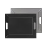 FREEFORM DUO tablet in gray and black with a sleek, modern design shown on a smooth surface.