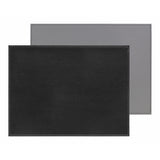 FREEFORM Platzset DUO in black and gray, rectangular table placemats for dining tables, stylish and functional.