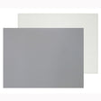 FREEFORM Platzset DUO in grau und weiß, rechteckiges Tischtuch für stilvollen Esstisch, langlebiges und elegantes Design