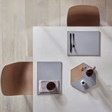 FREEFORM Platzset DUO in grau und weiß, rechteckiges Esset, aus Stoff, für Tische, stilvoll und langlebig