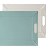 Freeform Wendetablett 2in1 tablett and Tischset in mint and elfenbein, small size, showing dual-sided design