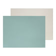 FREEFORM Platzset DUO in mint and gray with rectangular shape, featuring a stylish and durable table setting accessory.