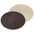 FREEFORM Platzset DUO in kunstleder, featuring two elegant place mats with a modern design and textured surface.