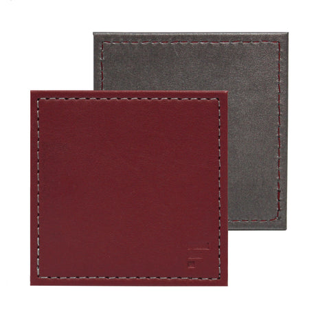FREEFORM DUO coaster set of four round drink coasters with modern design, made of durable material.