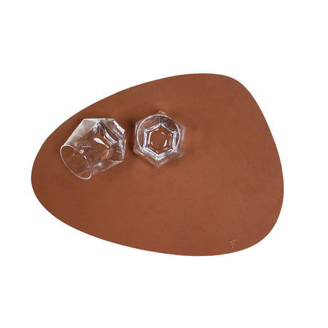 FREEFORM Platzset KIESEL in hellgrau, rectangular table placemat, 41 x 30 cm, durable and stylish table accessory.