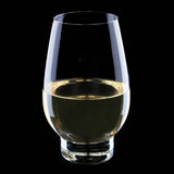 FREEFORM white wine glass, clear, 430 ml, set of two, elegant stemware for enjoying white wine.