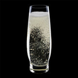 FREEFORM Sekt-Glas 2er-Set in klar, 275 ml champagne flutes with elegant, slender design for sparkling wine.