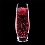 FREEFORM Sekt-Glas 2er-Set, clear 275 ml champagne flutes with elegant design, perfect for celebrating special occasions.