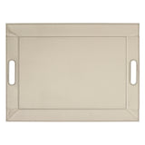 Large Freeform 2-in-1 reversible tablet and table setting, showing the versatile dual-sided design on a smooth surface.