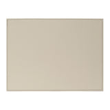 FREEFORM Platzset DUO in olive and elfenbein, rectangular table setting with modern design, perfect for dining tables.