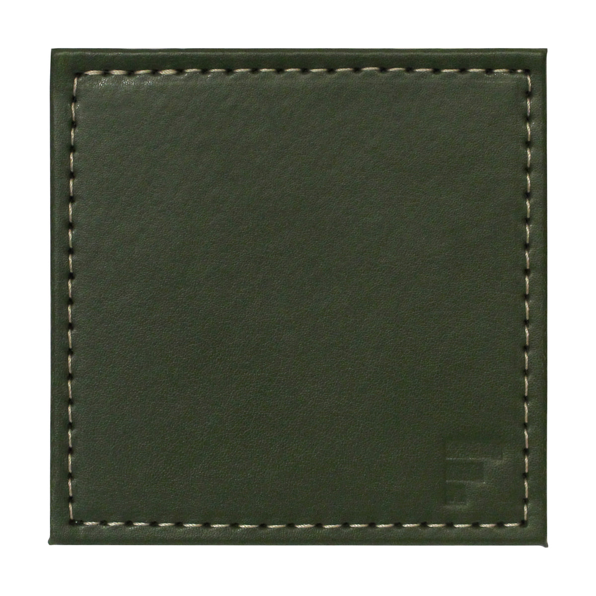 Set of four FREEFORM DUO coasters with modern design, made of durable material, perfect for protecting surfaces from drink spills.