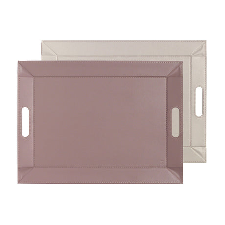 Small 2-in-1 reversible tray and placemat by Freeform, featuring a stylish dual-sided design for versatile use.