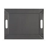 Freeform Wendetablett 2in1 tablett and Tischset in petrol and anthracite, small, reversible design with stylish pattern.