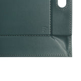 Small 2-in-1 Wendetablett and Tischset DUO in petrol and anthracite by Freeform, showing both sides with smooth surface and edges.