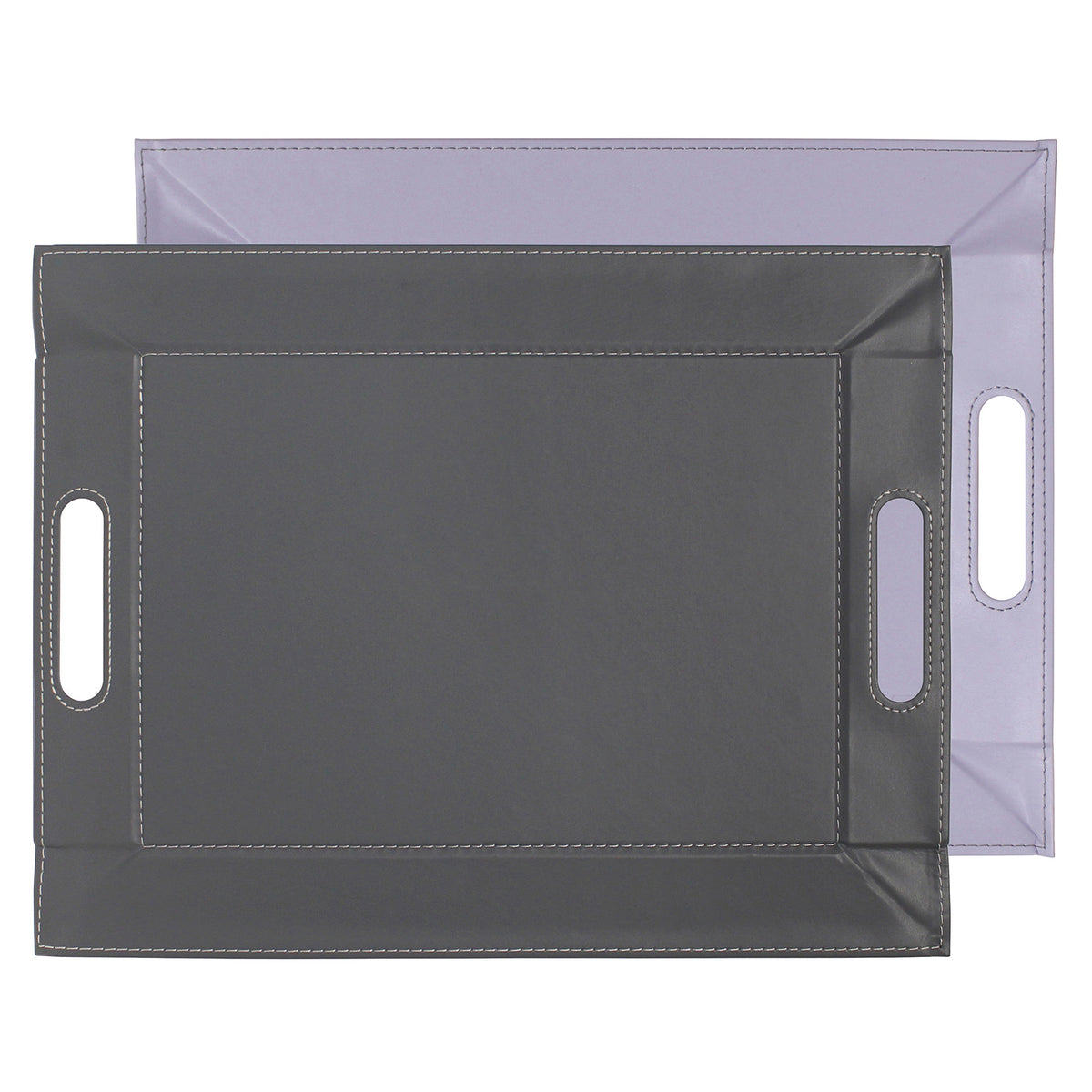 Large Freeform 2-in-1 Wendetablett with reversible surface for use as a tablett or Tischset, featuring a modern design.