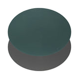 FREEFORM Platzset DUO in petrol and anthracite, oval shaped table setting with two matching placemats on a neutral background.