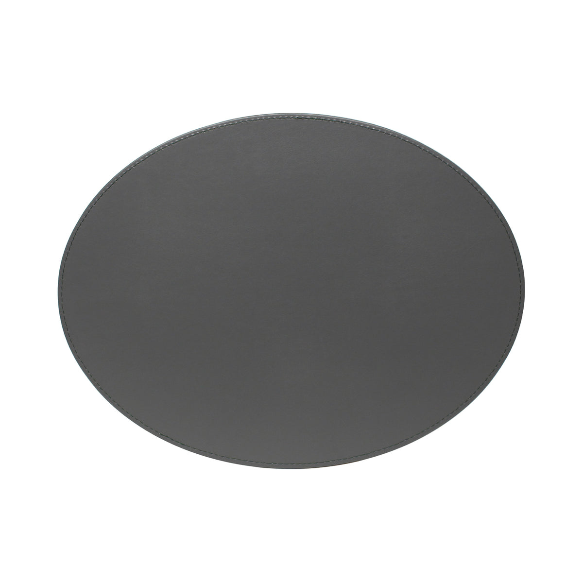 Freeform Platzset DUO in petrol and anthracite, oval-shaped tableware set with elegant design and durable material.