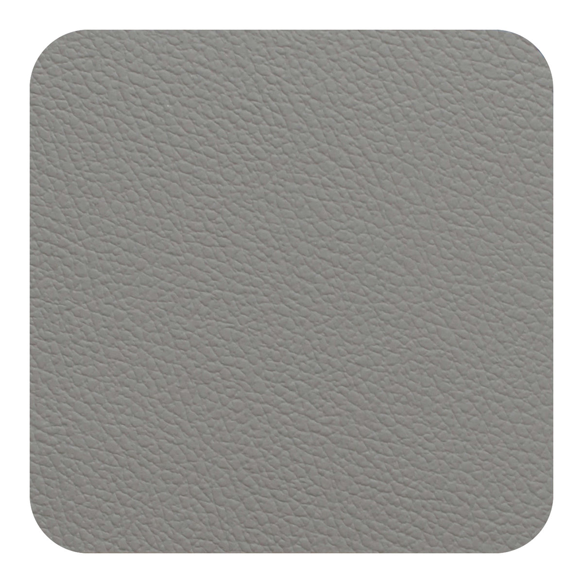 FREEFORM FLEXI glass coaster with flexible silicone edges and transparent center, designed to protect surfaces from heat and moisture.