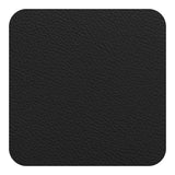 FREEFORM FLEXI glass coaster with flexible, durable silicone surface shown on a table, designed to protect surfaces from drinks.