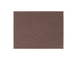 Oval brown textile table placemat from FREEFORM, small size, designed for elegant dining settings.
