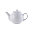 White P & K Price & Kensington teekanne with classic design, featuring a rounded body and curved handle, on a white background.