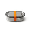 BLACK+BLUM classic 1000ML lunchbox showing a sleek black container with a secure lid, ideal for carrying meals.