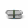 BLACK+BLUM silicone replacement band for stainless steel containers, showcasing a flexible, durable silicone strap.
