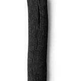 Black+Blum Aktivkohlefilter Caracol in black, shown with carbon filter material for water purification.