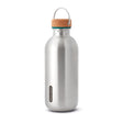 BLACK+BLUM Classic 600ml stainless steel water bottle with a sleek design and screw-top lid.