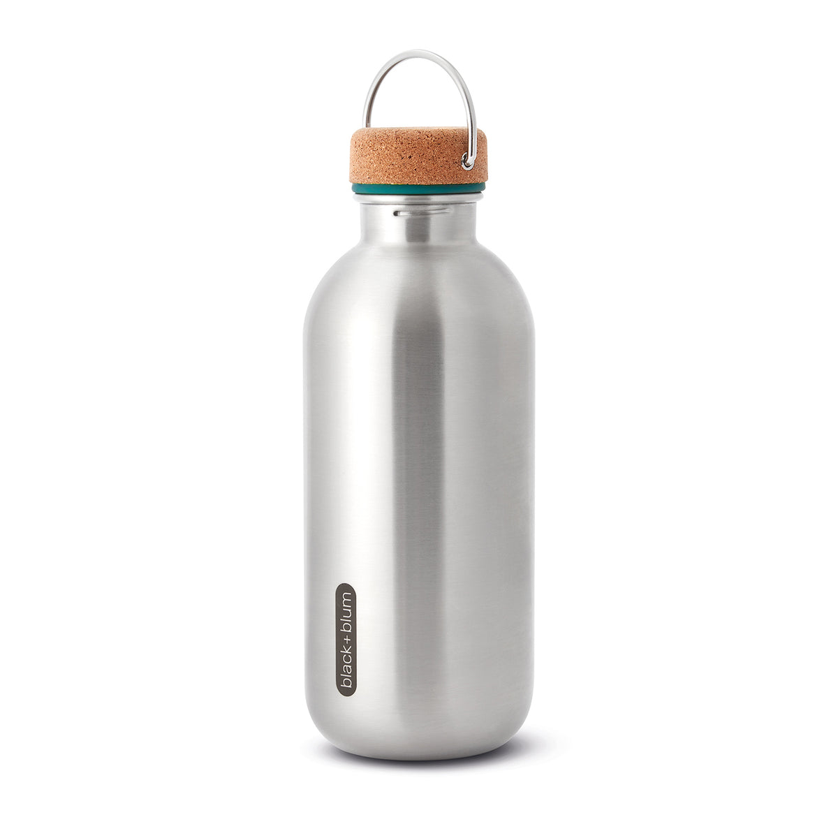 BLACK+BLUM Classic 600ml stainless steel water bottle with a sleek design and screw-top lid.