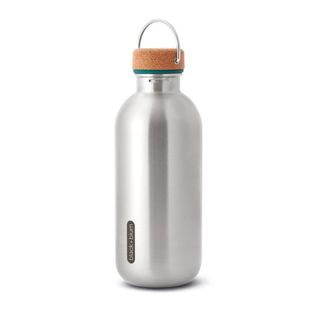 BLACK+BLUM Classic 600ml stainless steel water bottle with a sleek design and screw-top lid.