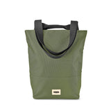 Black+Blum insulated picnic tote bag with handles, designed for carrying food and drinks on outdoor picnics.