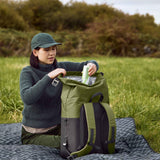 BLACK+BLUM foldable 20L cooler backpack, lightweight and portable insulated Kühltasche with adjustable straps.