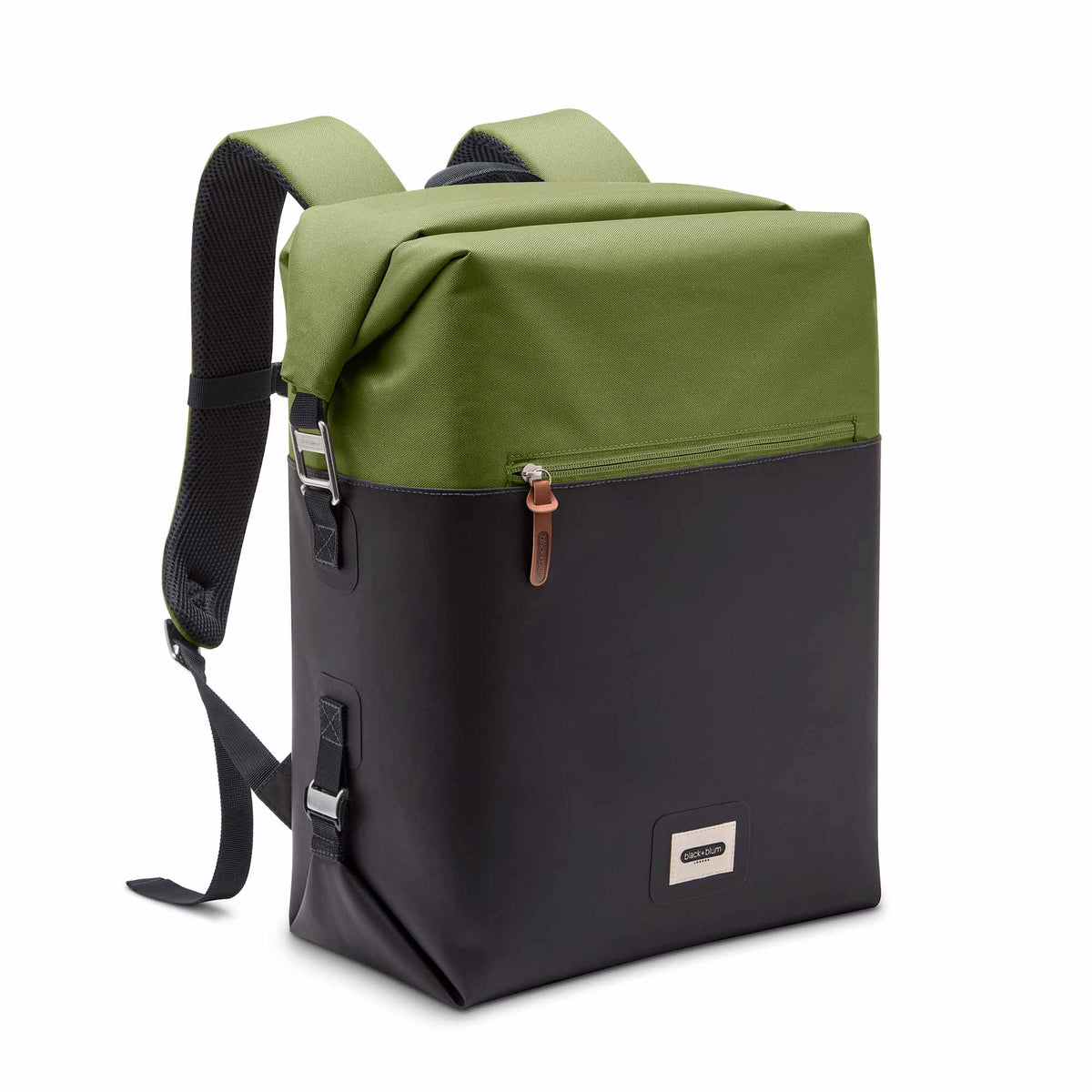 BLACK+BLUM foldable 20L cooler backpack with insulated Kühltasche design, lightweight and practical for outdoor use.