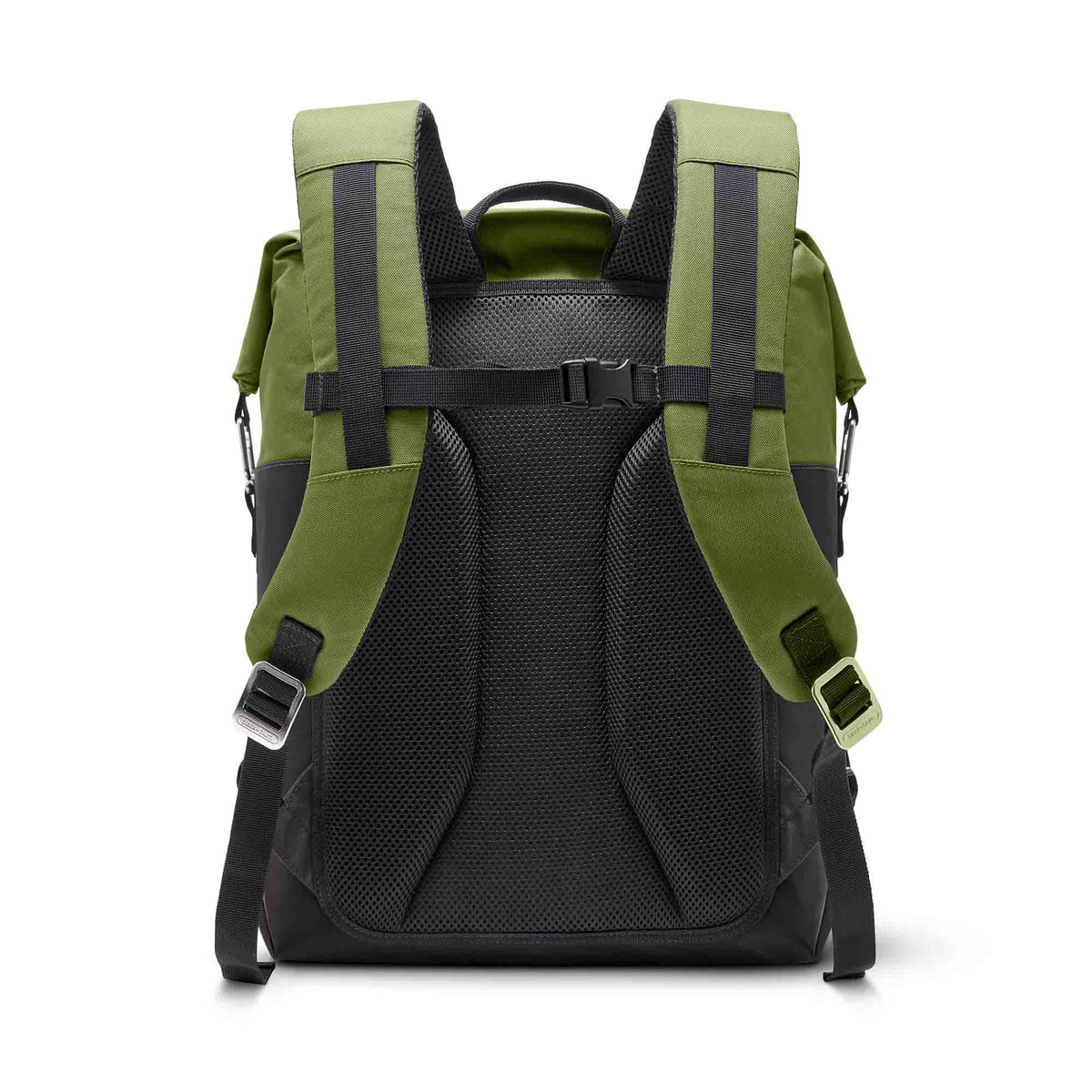Black+Blum foldable 20L cooler backpack with insulated interior and adjustable straps, ideal for keeping food and drinks cold.